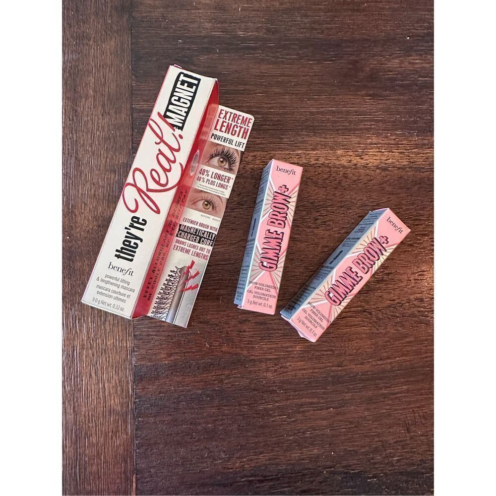 Benefit cosmetics brow gel and mascara